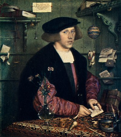 Jerzy Gisze, 1532, 1909 autorstwa Hans Holbein der Jüngere