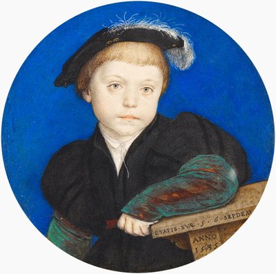 Henry Brandon, 2. książę Suffolk (1535-51) autorstwa Hans Holbein the Younger
