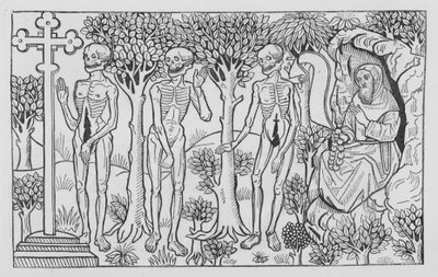 Taniec śmierci Holbeina autorstwa Hans Holbein der Jüngere
