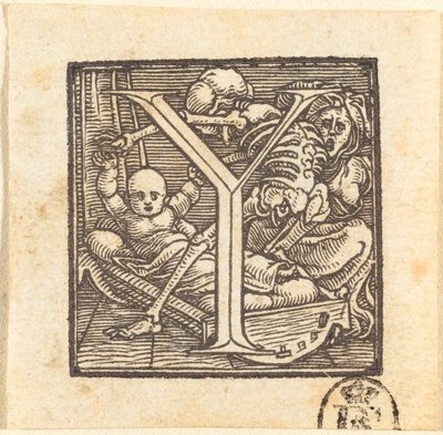 Litera Y autorstwa Hans Holbein der Jüngere