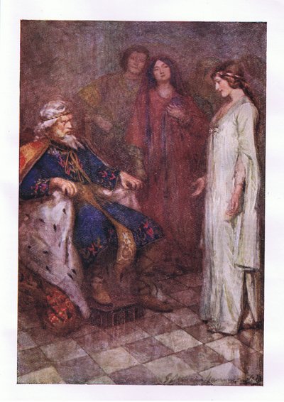 Nic, mój panie, z The Complete Works of Shakespeare opublikowanej przez George Harrap & Co Ltd, lata 20. XX wieku autorstwa Hans Holbein der Jüngere