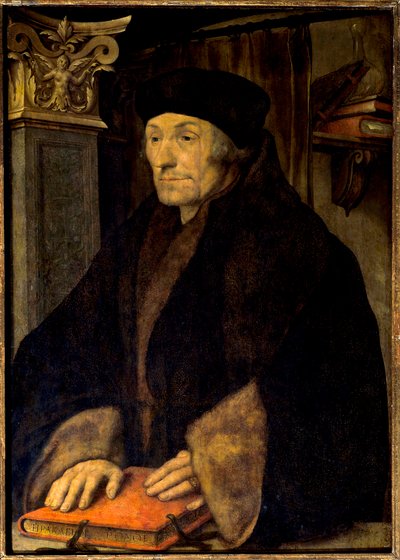Portret Erazma z Rotterdamu autorstwa Hans Holbein der Jüngere