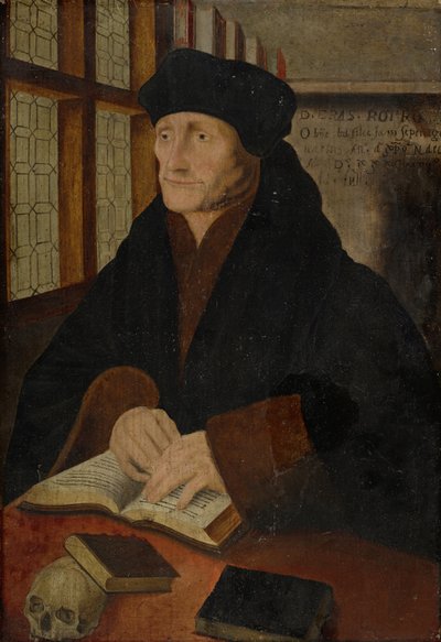 Portret Erazma z Rotterdamu w studium autorstwa Hans Holbein der Jüngere
