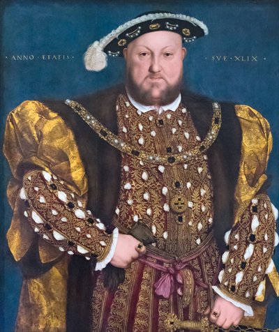 Portret Henryka VIII autorstwa Hans Holbein der Jüngere