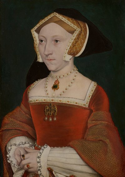 Portret Jane Seymour, ok. 1540 (olej na desce) autorstwa Hans Holbein der Jüngere