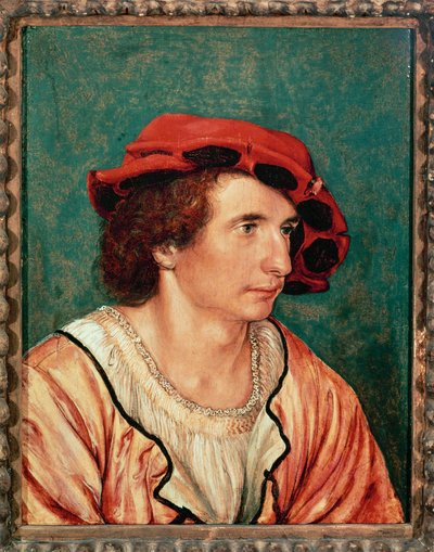 Portret młodego mężczyzny autorstwa Hans Holbein the Younger