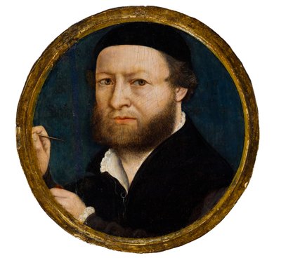 Portret artysty autorstwa Hans Holbein the Younger