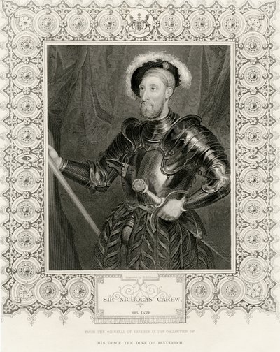 Sir Nicholas Carew autorstwa Hans Holbein der Jüngere