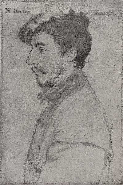Sir Nicholas Poyntz, c1533-1543 1945 autorstwa Hans Holbein der Jüngere
