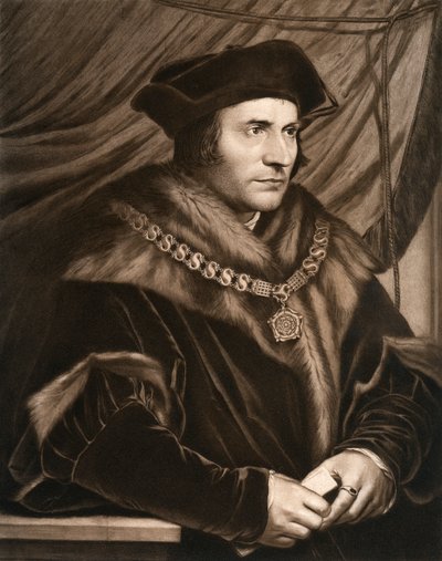 Sir Thomas More, 1527, 1902 autorstwa Hans Holbein der Jüngere