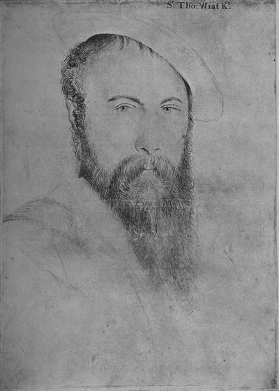 Kopia Sir Thomasa Wyatta, c1535-1553 1945 autorstwa Hans Holbein der Jüngere