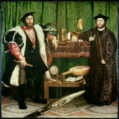 Ambasadorowie autorstwa Hans Holbein the Younger