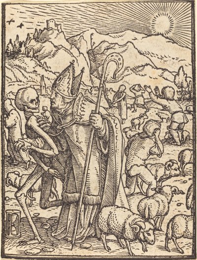 Biskup. autorstwa Hans Holbein der Jüngere