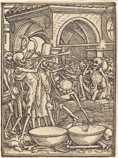 Koniec ludzkości. autorstwa Hans Holbein der Jüngere