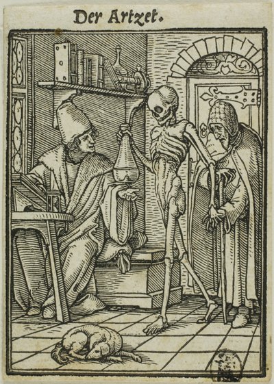 Lekarz autorstwa Hans Holbein the Younger