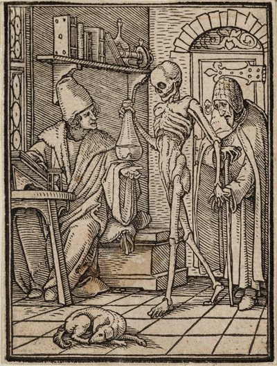 Lekarz autorstwa Hans Holbein the Younger