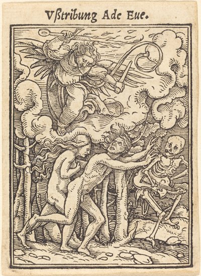Vßtribung Ade Eue autorstwa Hans Holbein der Jüngere