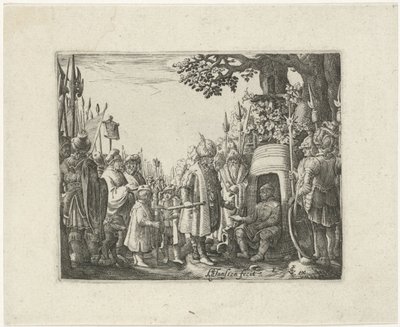 Aleksander Wielki i Diogenes autorstwa Hans Janssen