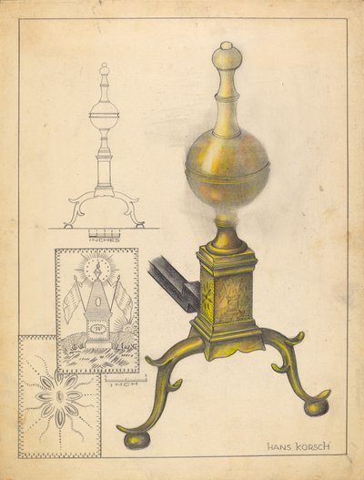 andiron autorstwa Hans Korsch