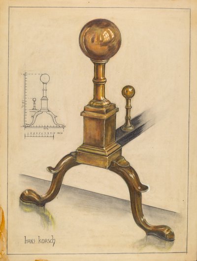 andiron autorstwa Hans Korsch
