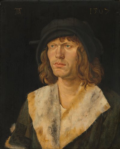 Portret mężczyzny autorstwa Hans Leonard Schaufelein