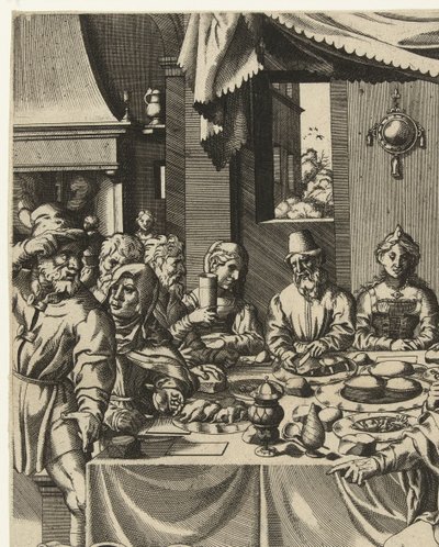 Ślub w Kanie autorstwa Hans Liefrinck (I) (attributed to)