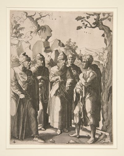 Życie św. Jana Chrzciciela autorstwa Hans Liefrinck
