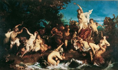Bachus i Ariadna autorstwa Hans Makart