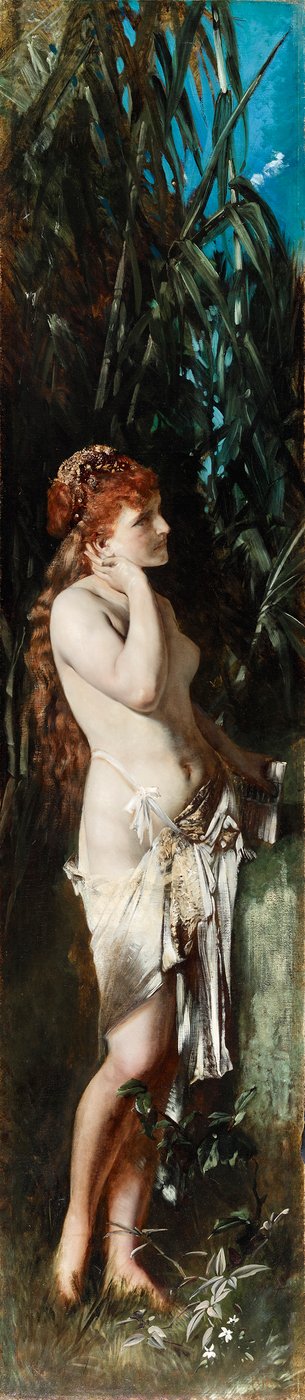 Pięć zmysłów: słuch autorstwa Hans Makart