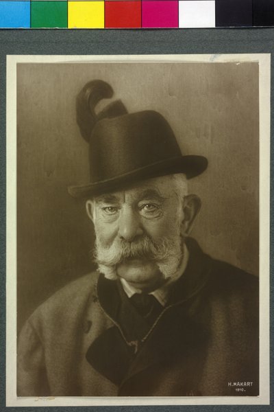 Cesarz Austrii Franciszek Józef I autorstwa Hans Makart