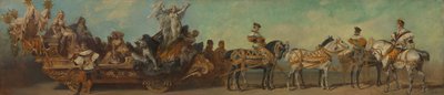 Projekt parady z 1879 roku – Górnictwo autorstwa Hans Makart