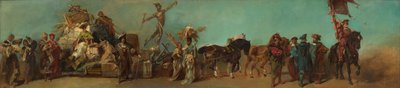 Projekt parady z 1879 roku – Spółdzielnia hurtowników autorstwa Hans Makart