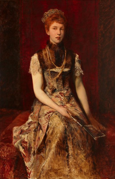 Hans Makart - Dora Fournier-Gabillon autorstwa Hans Makart