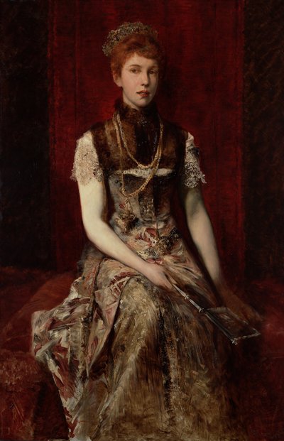 Portret Dory Fournier-Gabillon, ok. 1879 autorstwa Hans Makart
