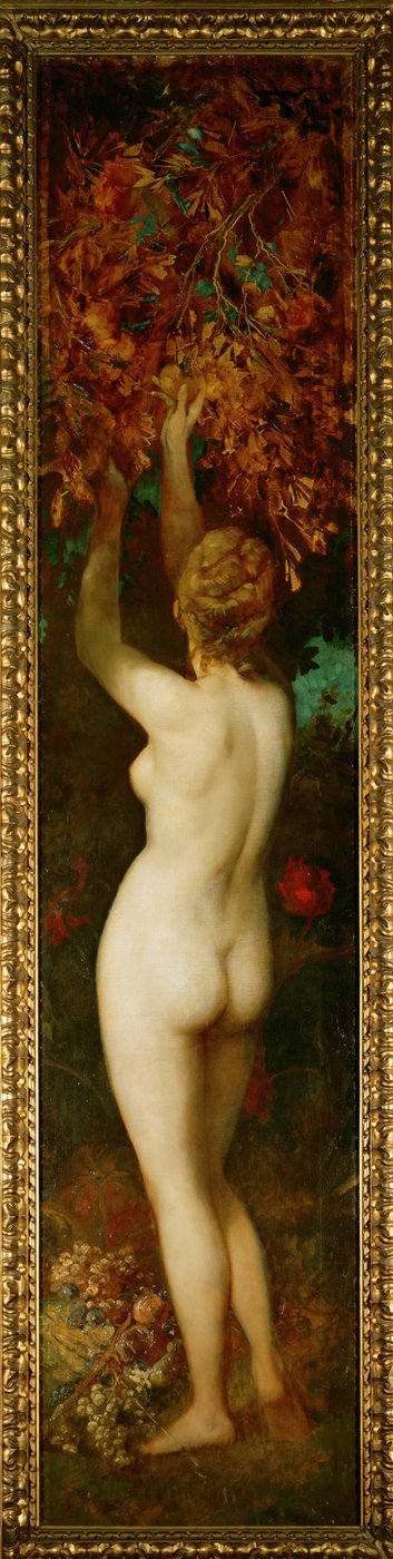 Smak - z serii Die fuenf Sinne (olej na płótnie) autorstwa Hans Makart