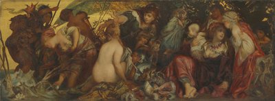 Skarby morza autorstwa Hans Makart