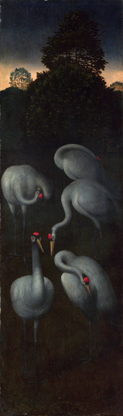 Żurawie Rewers deski z tryptyku, ok. godz. 1480 autorstwa Hans Memling