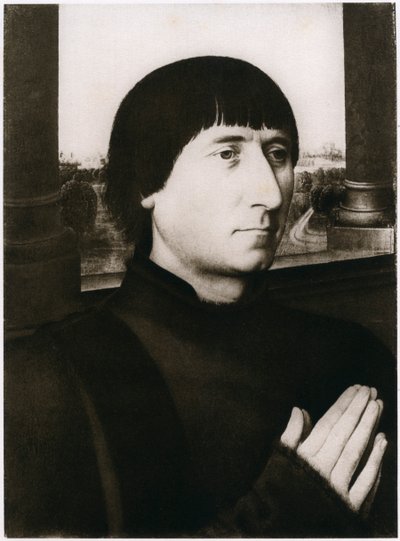 Guillaume Morel, ok. 1480, 1927 autorstwa Hans Memling