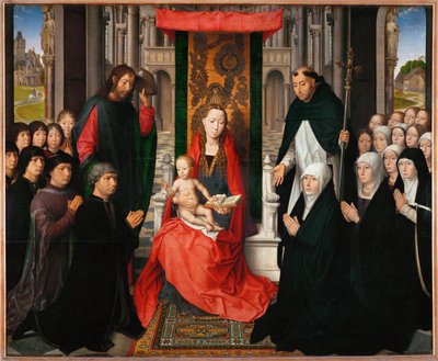 Dziewica z Jacques Floreins - Madonna z Dzieciątkiem ... autorstwa Hans Memling