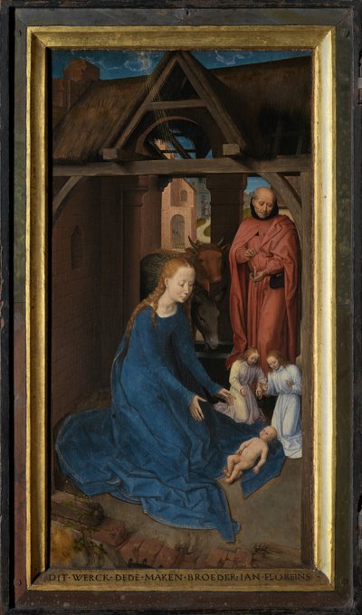 Lewy panel Tryptyku Jana Floreinsa autorstwa Hans Memling