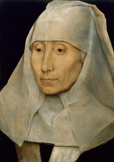 Portret starej kobiety autorstwa Hans Memling