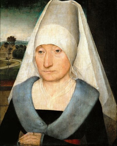 Portret staruszki, ok. 1470-1475. autorstwa Hans Memling