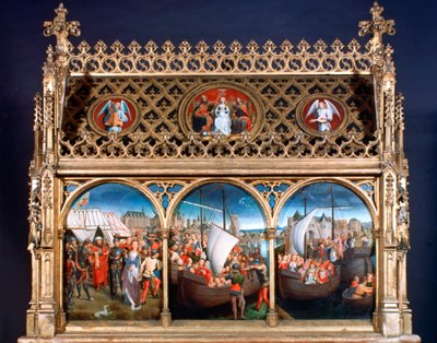 Sanktuarium św Urszuli, 1489 autorstwa Hans Memling