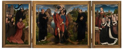 Tríptico de Willem Moreelpolish autorstwa Hans Memling