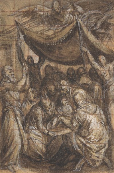 Obrzezanie, 1516-73. autorstwa Hans Mielich