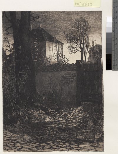 Dom w Skipperallee autorstwa Hans Nikolaj Hansen