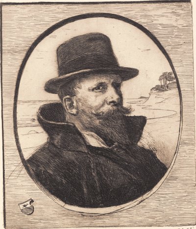 „Autoportret” autorstwa Hans Nikolaj Hansen