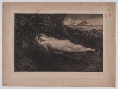 Titania w „Śnie nocy letniej” autorstwa Hans Nikolaj Hansen