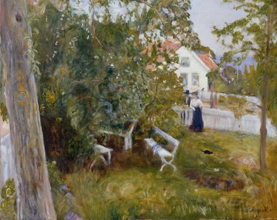Letni krajobraz autorstwa Hans Olaf Heyerdahl