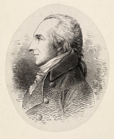Portret dyrygenta i kompozytora Friedricha Ludwiga Emiliusa Kunzena 1761-1817, autorstwa Hans Peter Hansen